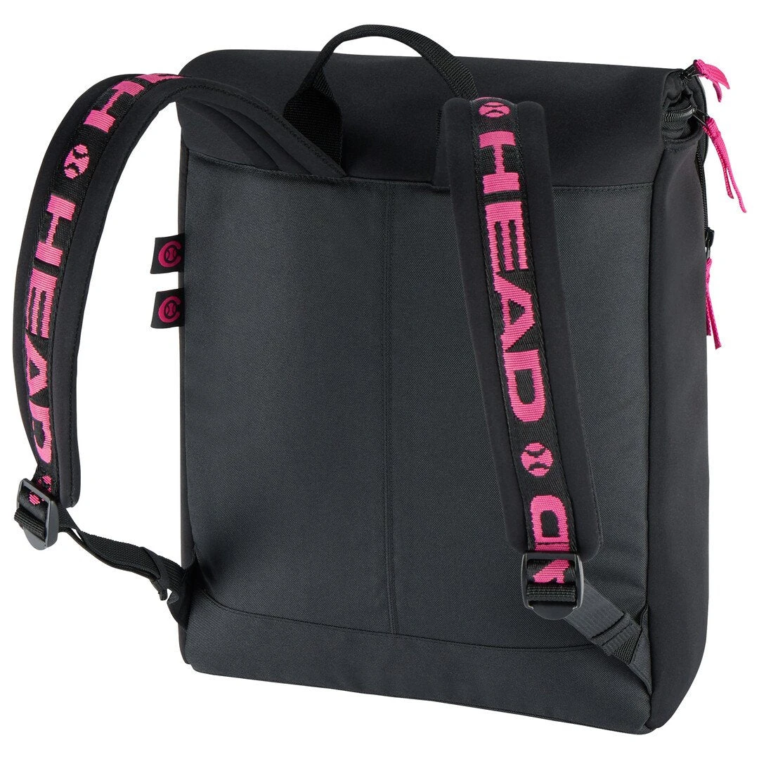 Head Coco Backpack Racquet Bag (Black/Pink) 5 Head Coco Backpack Racquet Bag (Black/Pink) - Image 3