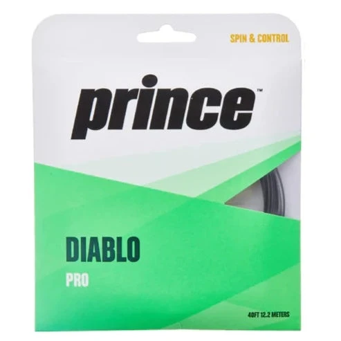 Prince Diablo Pro 15L/1.35 Tennis String (Black) 3 Prince Diablo Pro 15L/1.35 Tennis String (Black)