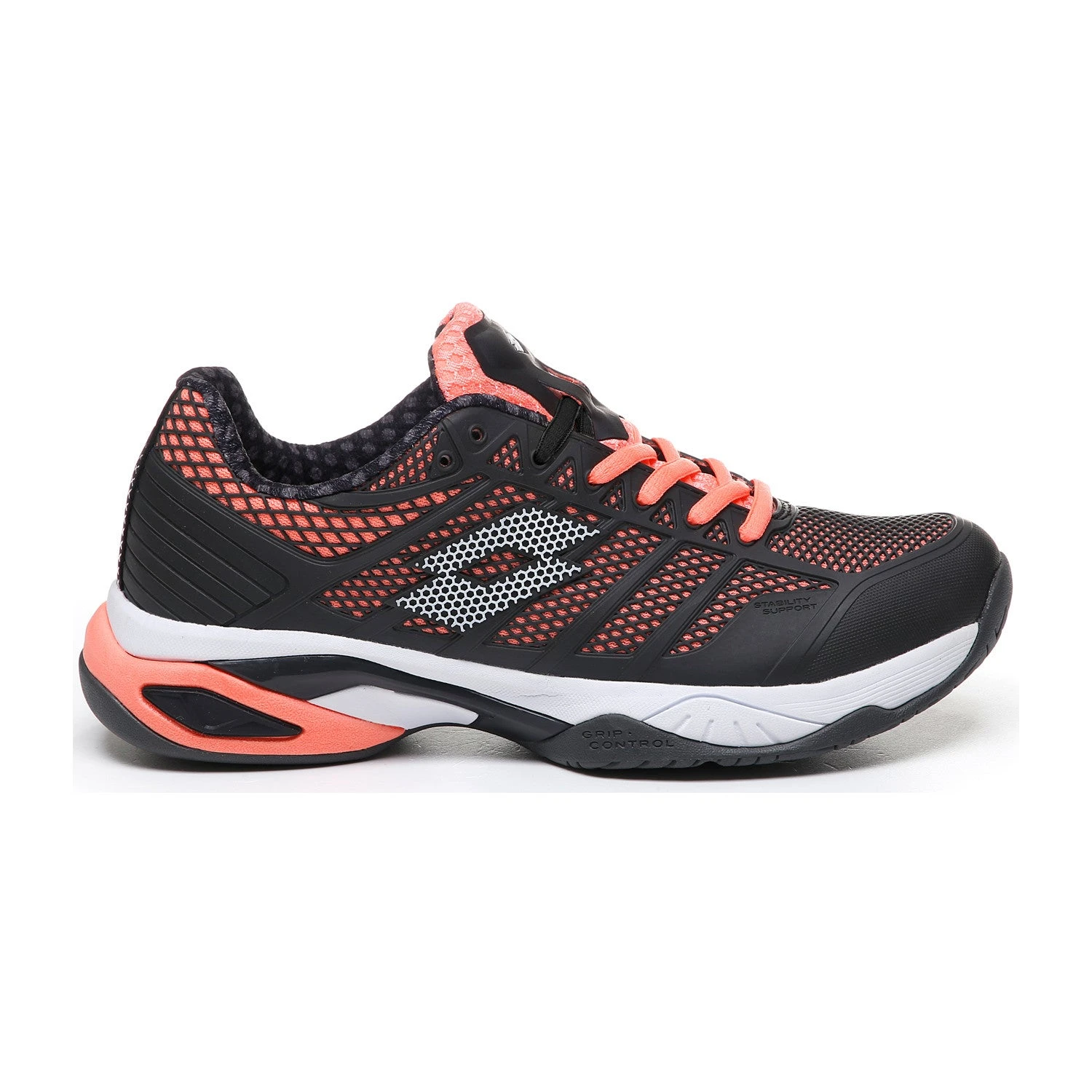 Lotto Viper Ultra IV Speed Women's Tennis Shoe (Black/Rose Pink) 6 Lotto Viper Ultra IV Speed Women's Tennis Shoe (Black/Rose Pink) - Image 4