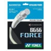 Yonex BG 66 Force Badminton String (White) -Sports Gear Shop Yonex BG 66 Force Badminton String white