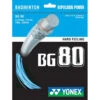 Yonex BG 80 Badminton String (Sky Blue) 2 Yonex BG 80 Badminton String (Sky Blue) -Sports Gear Shop Yonex BG 80 Badminton String Sky Blue