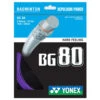 Yonex BG 80 Badminton String (Violet)