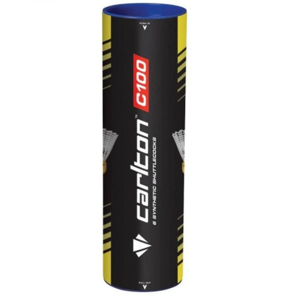 Carlton C100 Nylon Badminton Shuttlecocks (White) 2 Carlton C100 Nylon Badminton Shuttlecocks (White)