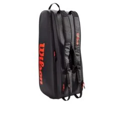 Wilson Tour 6 Pack Racquet Bag (Black/Red) -Sports Gear Shop e437011d4823d49587e83fdf1ae4fad50361630a WR8011301 2 Tour 6PK RD BL new