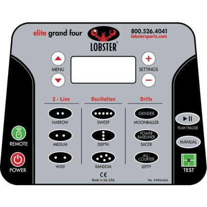 Lobster Elite Grand IV Tennis Ball Machine 8 Lobster Elite Grand IV Tennis Ball Machine - Image 6