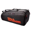 Wilson Tour 12 Pack Racquet Bag (Black/Red) 2 Wilson Tour 12 Pack Racquet Bag (Black/Red) -Sports Gear Shop fdac93c9098278520838118a47a335b14a98725b WR8011201 0 Tour 12PK BL RD new