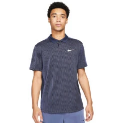 Nike Men's Dri-FIT Advantage Slam Polo (Obsidian/White)