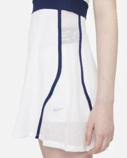 Nike Women's Dri-FIT Slam Dress (White/Binary Blue) -Sports Gear Shop nikecourt dri fit slam womens tennis dress tT8dbn 8fa6c518 1487 4e4d ac76 542dd12d0d72