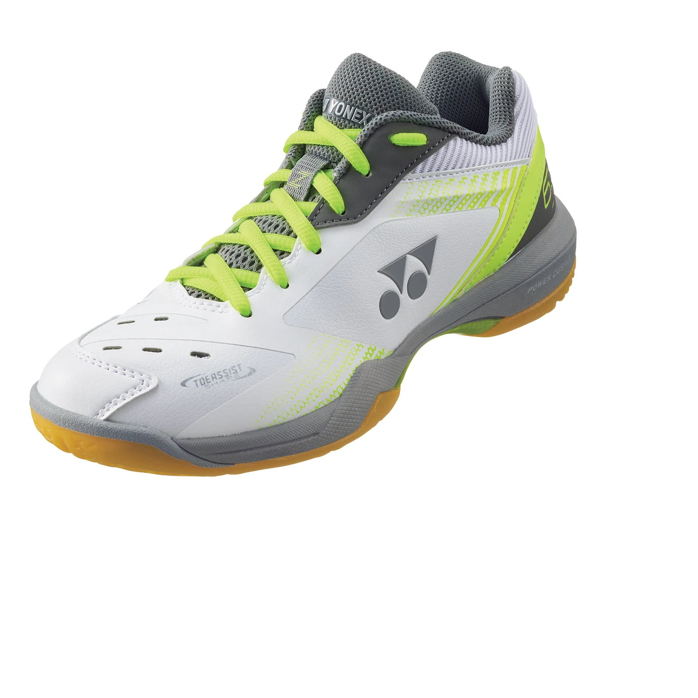 Yonex Power Cushion 65 Z3 Women's Indoor Court Shoe (White/Lime) 3 Yonex Power Cushion 65 Z3 Women's Indoor Court Shoe (White/Lime)