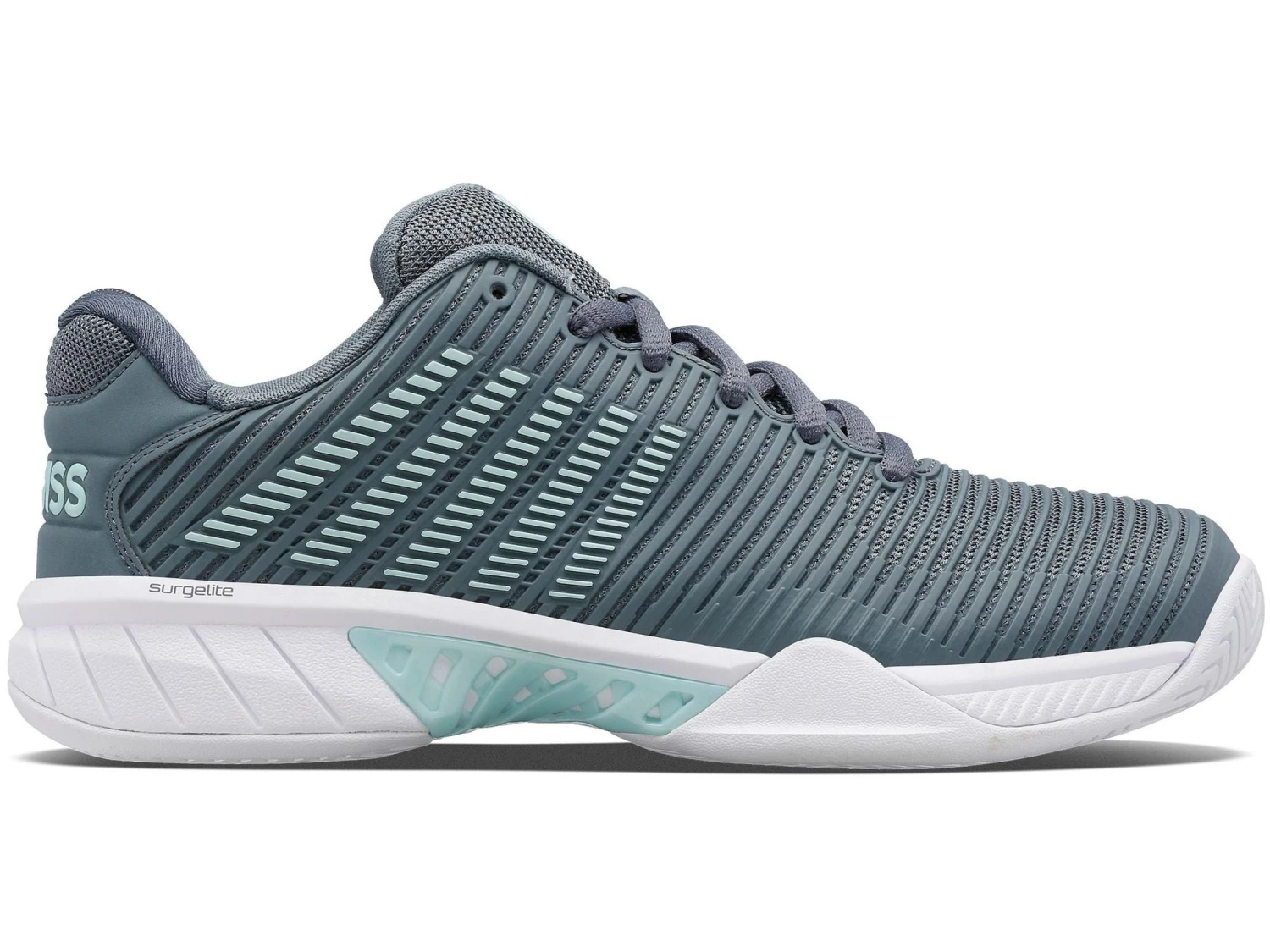 K-Swiss Hypercourt Express 2 Clay Court HB Women's Tennis Shoe (Stormy Weather) 3 K-Swiss Hypercourt Express 2 Clay Court HB Women's Tennis Shoe (Stormy Weather)